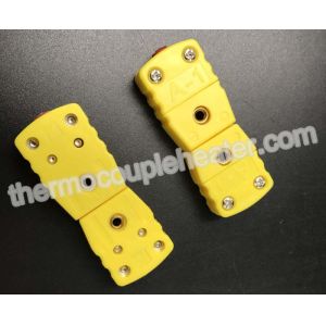 China Mini Thermoplastic Type K Thermocouple Connector Male And Female on sale