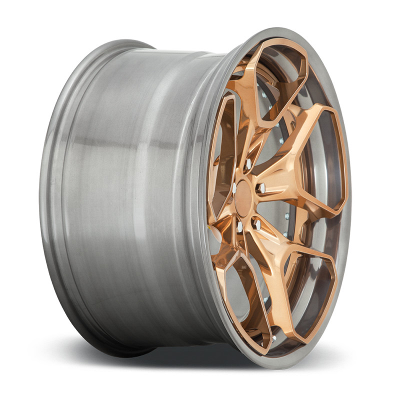 factory direct custom 22 to 24 inch aluminum gold bronze brushed car forged wheels
