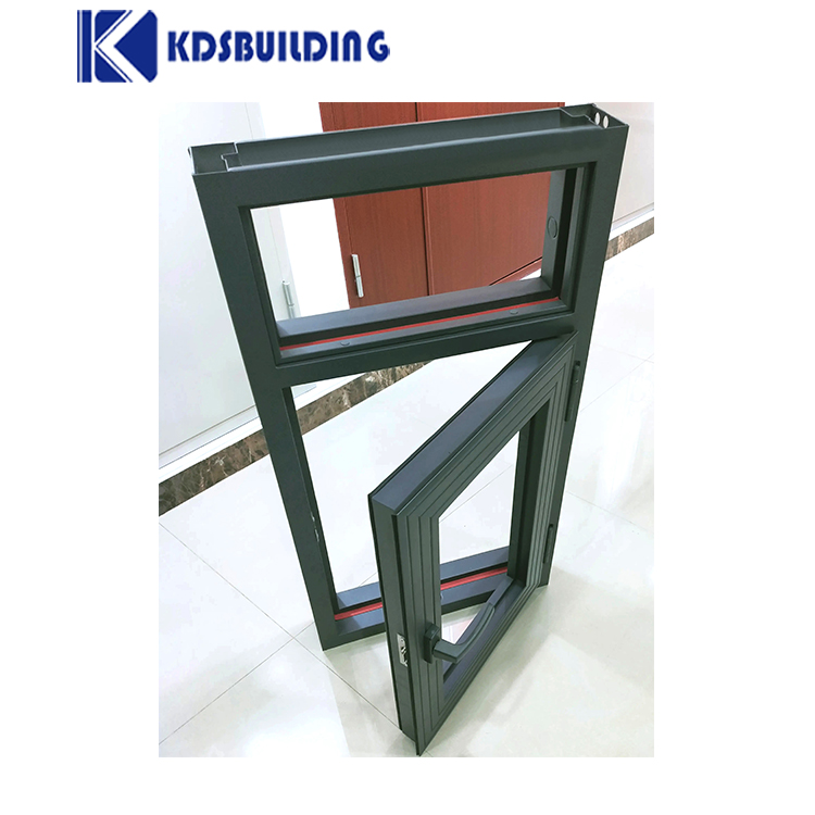 Security Exterior Steel Fire Door With Window Front Main Door For Home