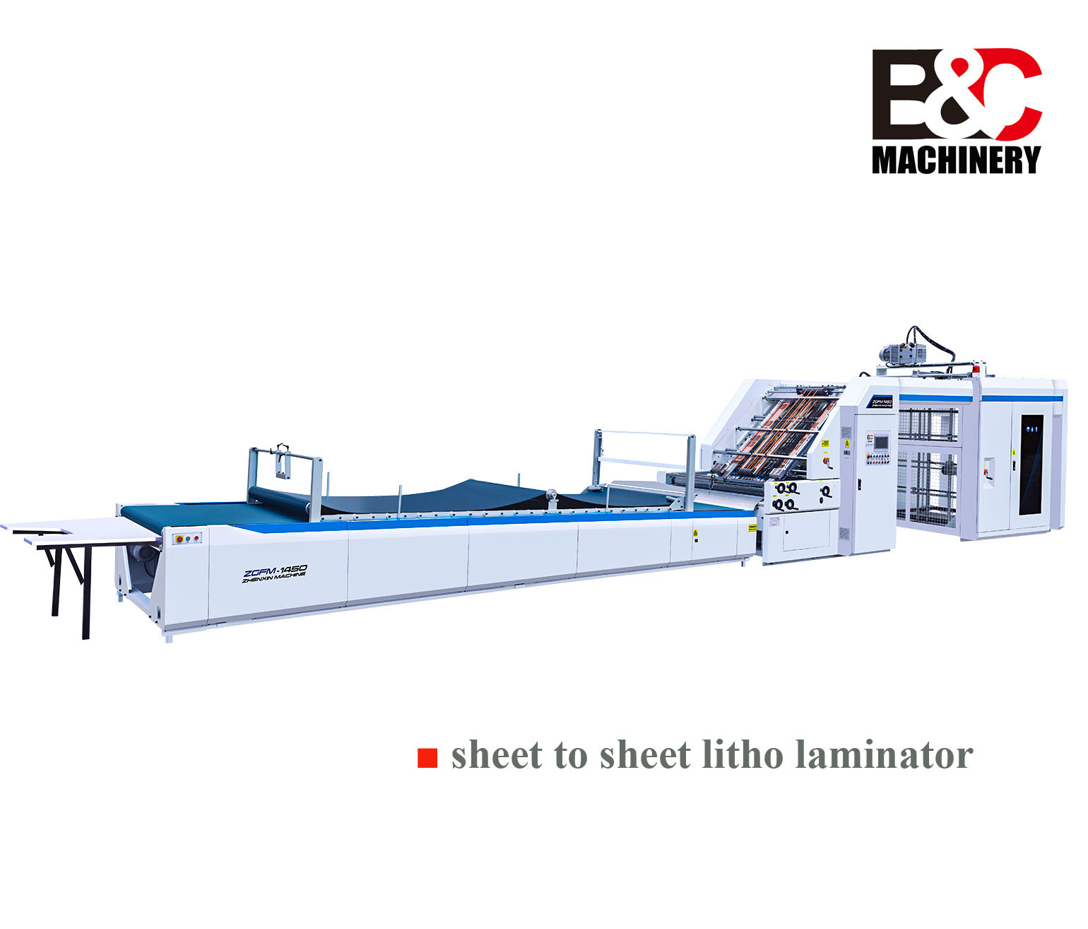 1450x1450mm High Speed Litho Lamination Machine 25kw
