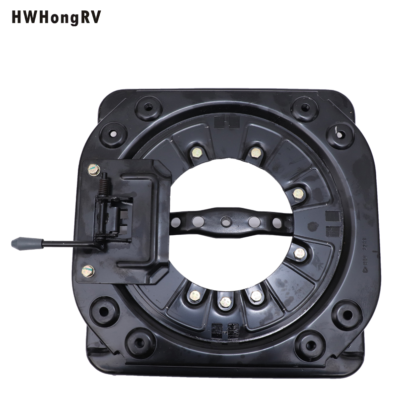 Car Seat Swivel for Bus and Motorhomes RV Modification Parts Campervan Seat Adaptors for Motor Home Steel Rotating Universal