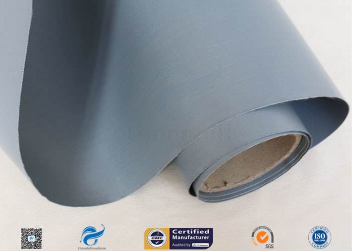 Waterproof Fireproof PVC Coating Fiberglass Cloth 260gsm For Motor Vehicle Industry