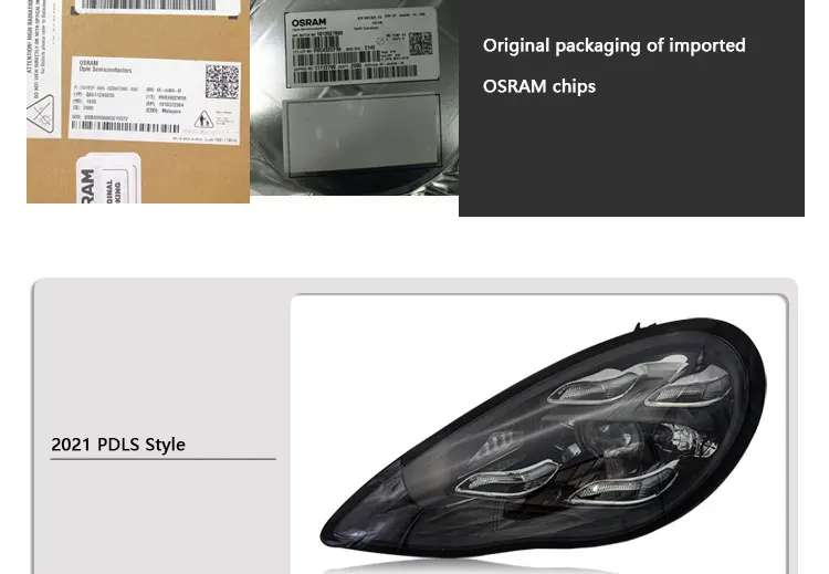 For Porsche Panamera 970.1/2 Old To New 2010-2016 Upgrade 2022 Matrix LED Headlights Plug