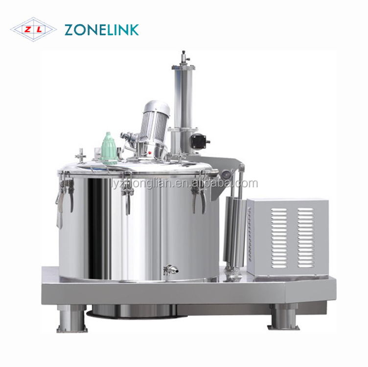SS316l automatic continuous HR1200 two stage filtration centrifugal pusher centrifuge for salt