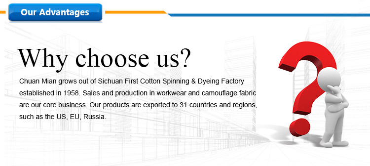 Woven Functional Workwear Fabric Water Oil Proof Finish Flame Retardant