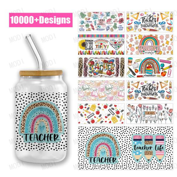 Wholesale Custom Design Ready To Transfer DIY UVDTF Sticker 16Oz 20Oz 24Oz UV