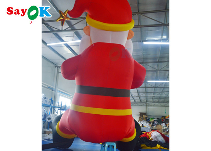 Advertisement Sedentary Sit Inflatable Outdoor Christmas Decorations Double Stitch