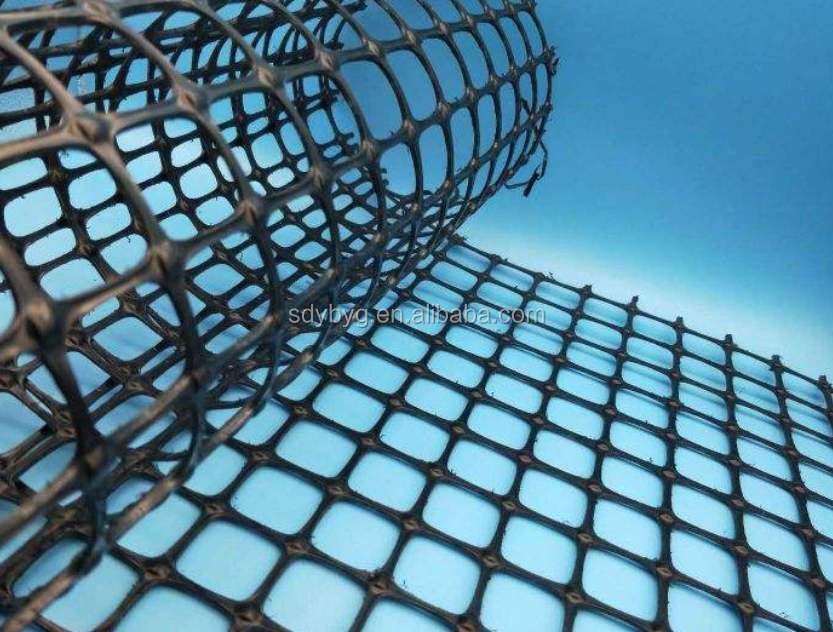 1-6m Width Reinforcement Biaxial Geogrid for Embankment Stabilization
