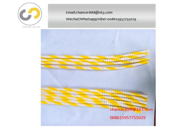 Flexible bendable drinking paper straw making machine, paper straw bending