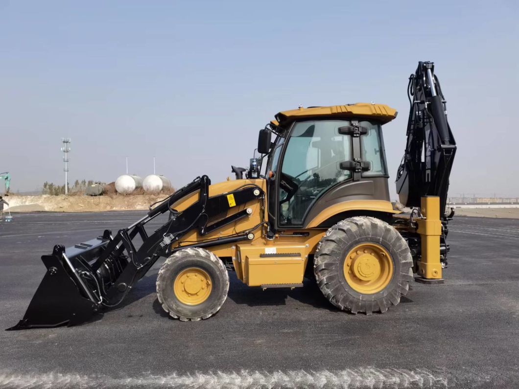 4X4 2.5 Ton Retroexcavadora Backhoe Loader Retro Escavadeira
