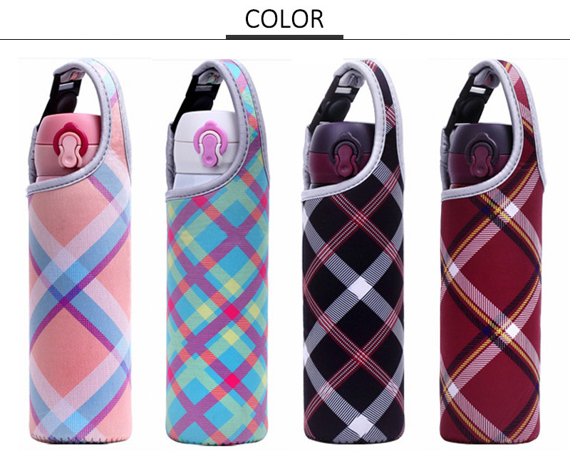 Waterproof Portable Glass Insulated Neoprene Bottle Sleeve Cover