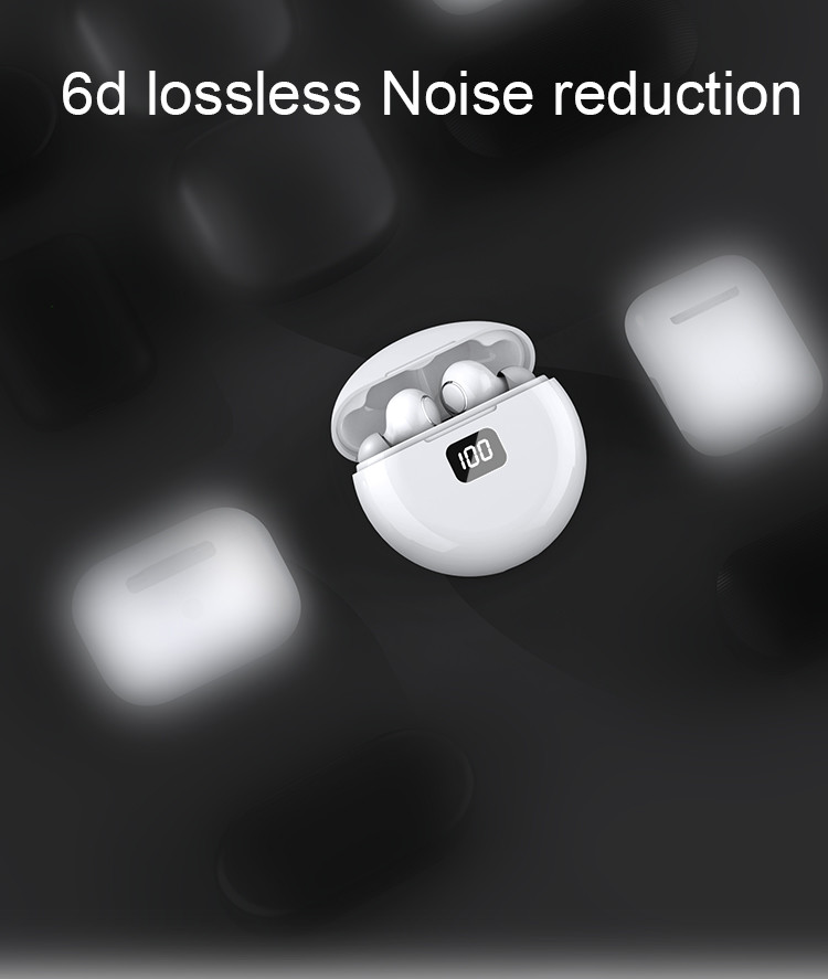 400mah BT5.0 TWS Wireless Earbuds TW13 GPS Positioning ROHS
