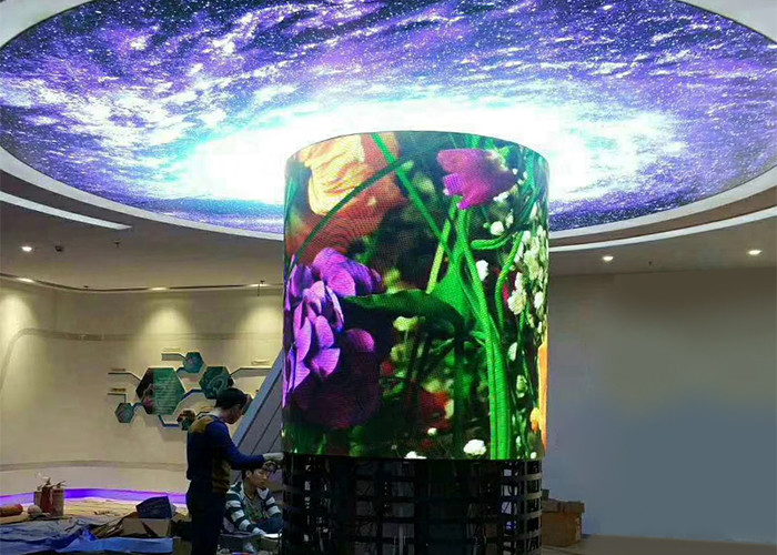 320x160mm Smd Large Flexible LED Displays Screen 160x80 dots