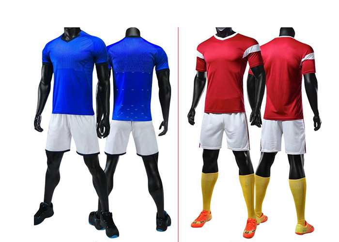 Cheap price custom customer logo football jersey plain OEM soccer jersey