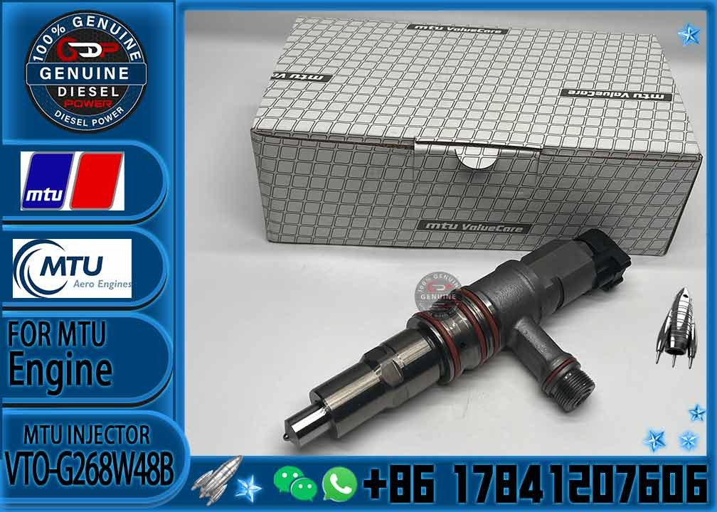 VTO-H163BD Quality goods common rail diesel injector VTOH163BD For VTO-G268W48B DDC/MTU 4000.01 VTOG268W48B
