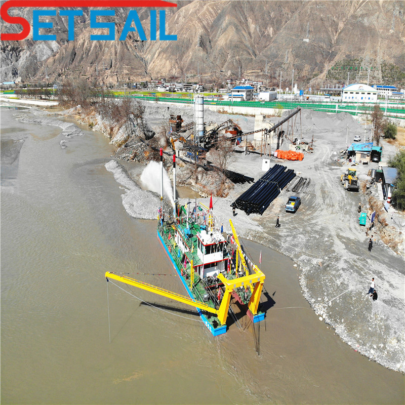 Booster Station Hydraulic Suction Pump Dredger Used Dredging Project