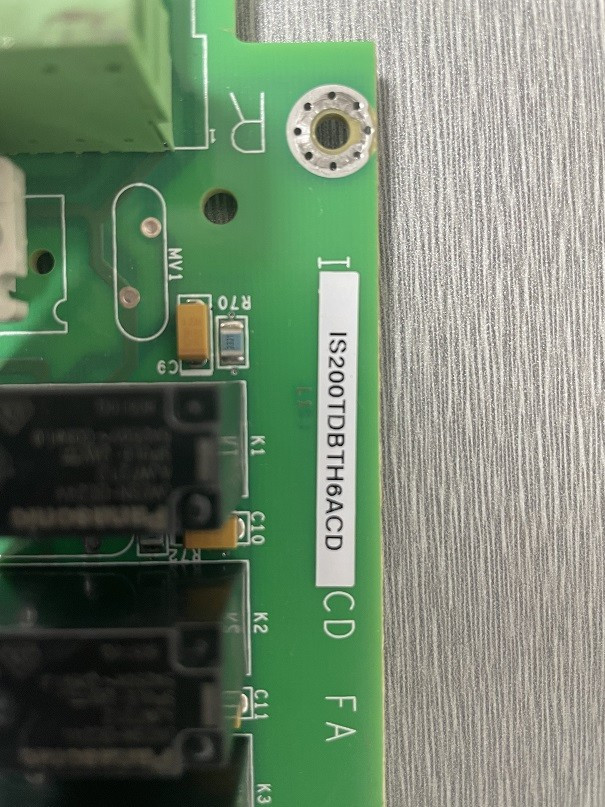 IS200TDBTH6A GE Mark VI Discrete Simplex Board