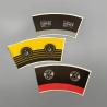 Buy cheap Waterproof Paper Tea Cup fan Raw Material Flexographic from wholesalers