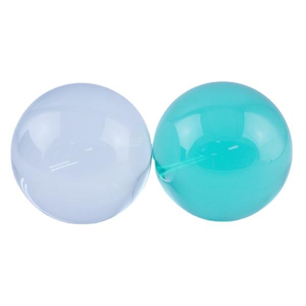 Factory wholesale colored solid resin ball 70mm/80mm/90mm/100mm transparent