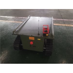 Load 100KG Crawler Robot Rubber Track Undercarriage