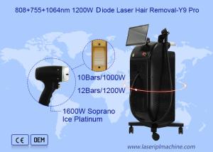 Single Handle 3 Wavelength 808 755 1064nm 1200W Diode Laser Hair Removal Y9 Pro Manufactures