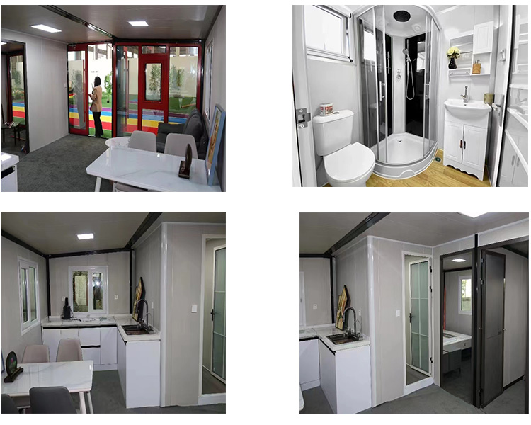 Portable Expandable Container House 20ft Home With PVC Board Floor