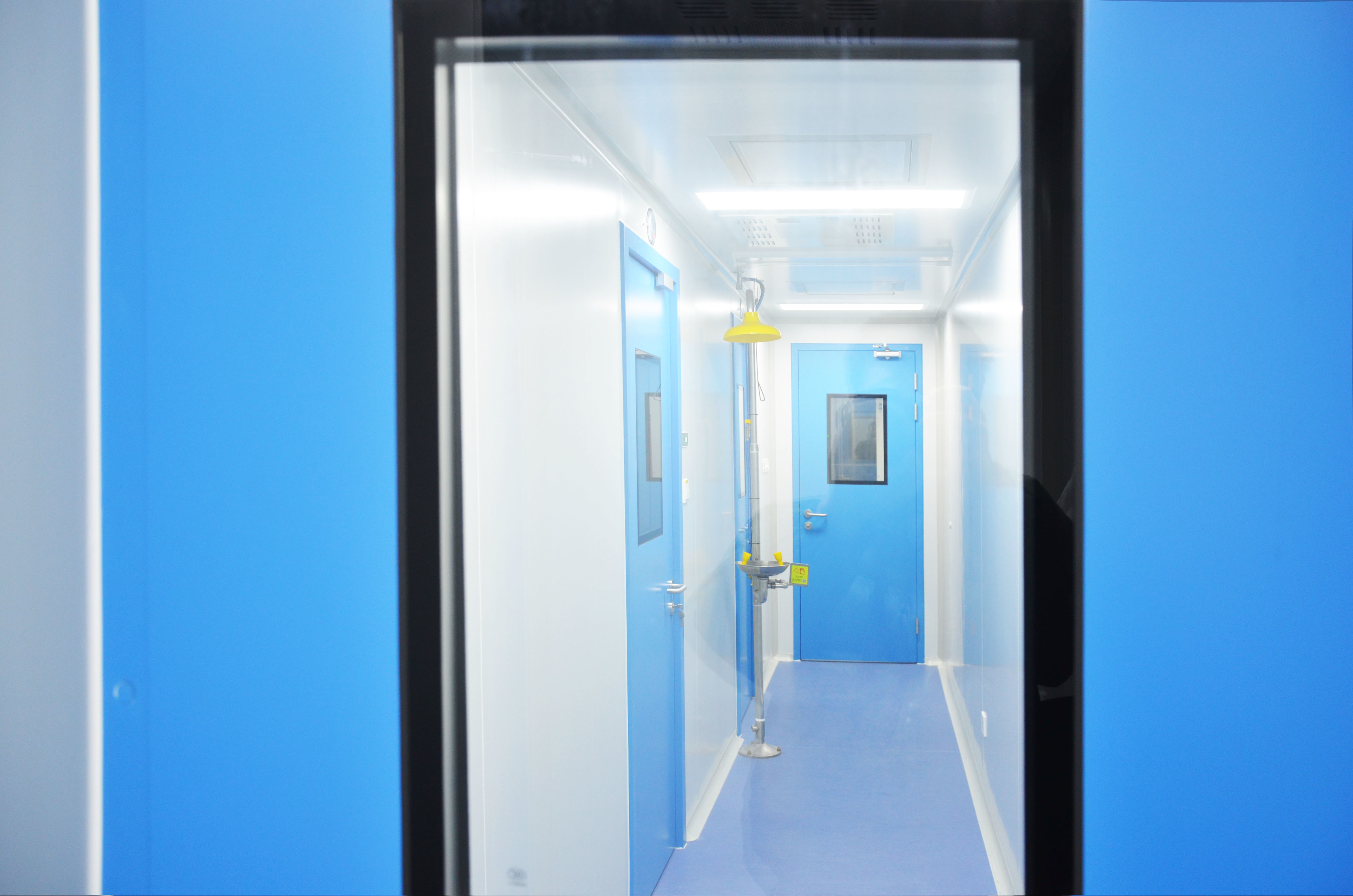 Portable Prefab Clean Rooms Mobile PCR Cleanroom Wall System