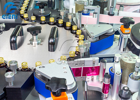 High Speed Industrial Vertical Round Bottle Sticker Labeling Machine Non Stop