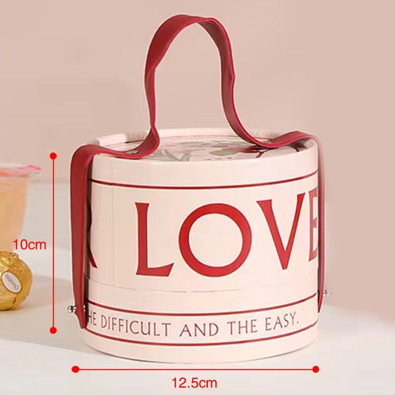Round Tube Cylinder Shaped Custom Packaging Storage Food Candy Chocolate Wine Jewelry Handbag Cosmetic Perfume Lipstick Auto Key Candle Box for Wedding