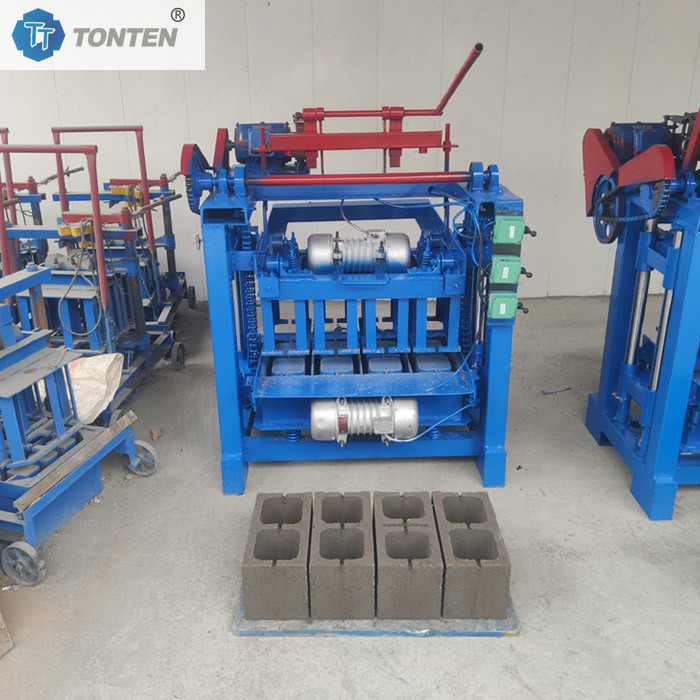 4-35A Semi-automatic Block Molding Machine Porous Brick Making Machine