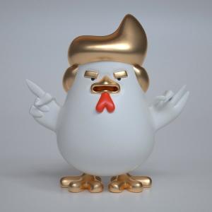 China Props and oddities figurine statue of dolnald trump as decoration items gift souvenir by resin on sale