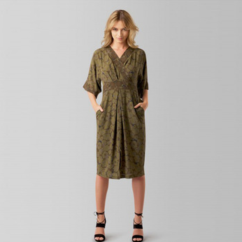 2018 New Fashion Lady Grey Dress