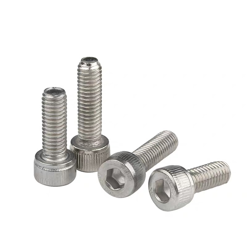 DIN912 Standard Plain Finish Hexagon Socket Head Cap Screw Bolt M2 M2.5 M3 M4 M5 M6 M8