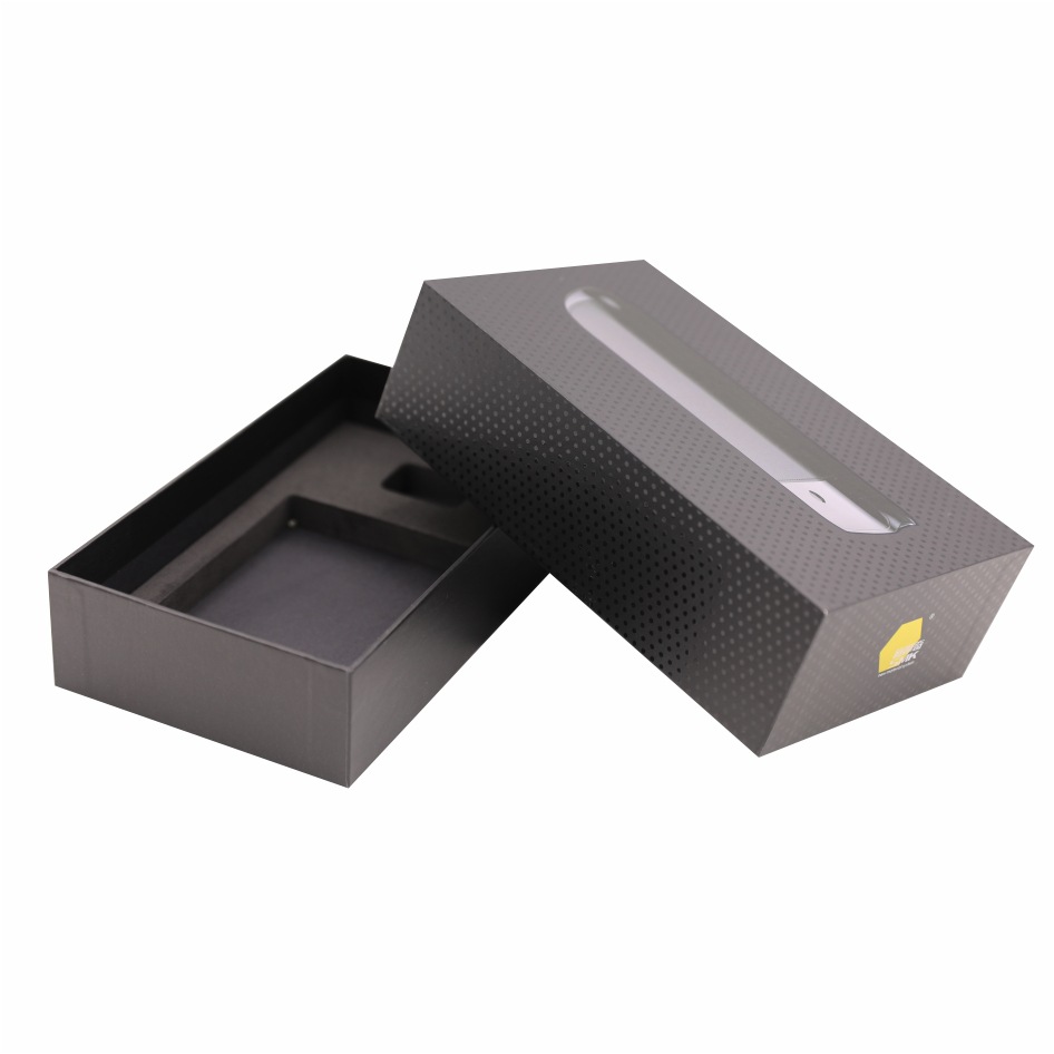Wholesale cheap matte film mobile phone accessories packaging Paper box with hanging