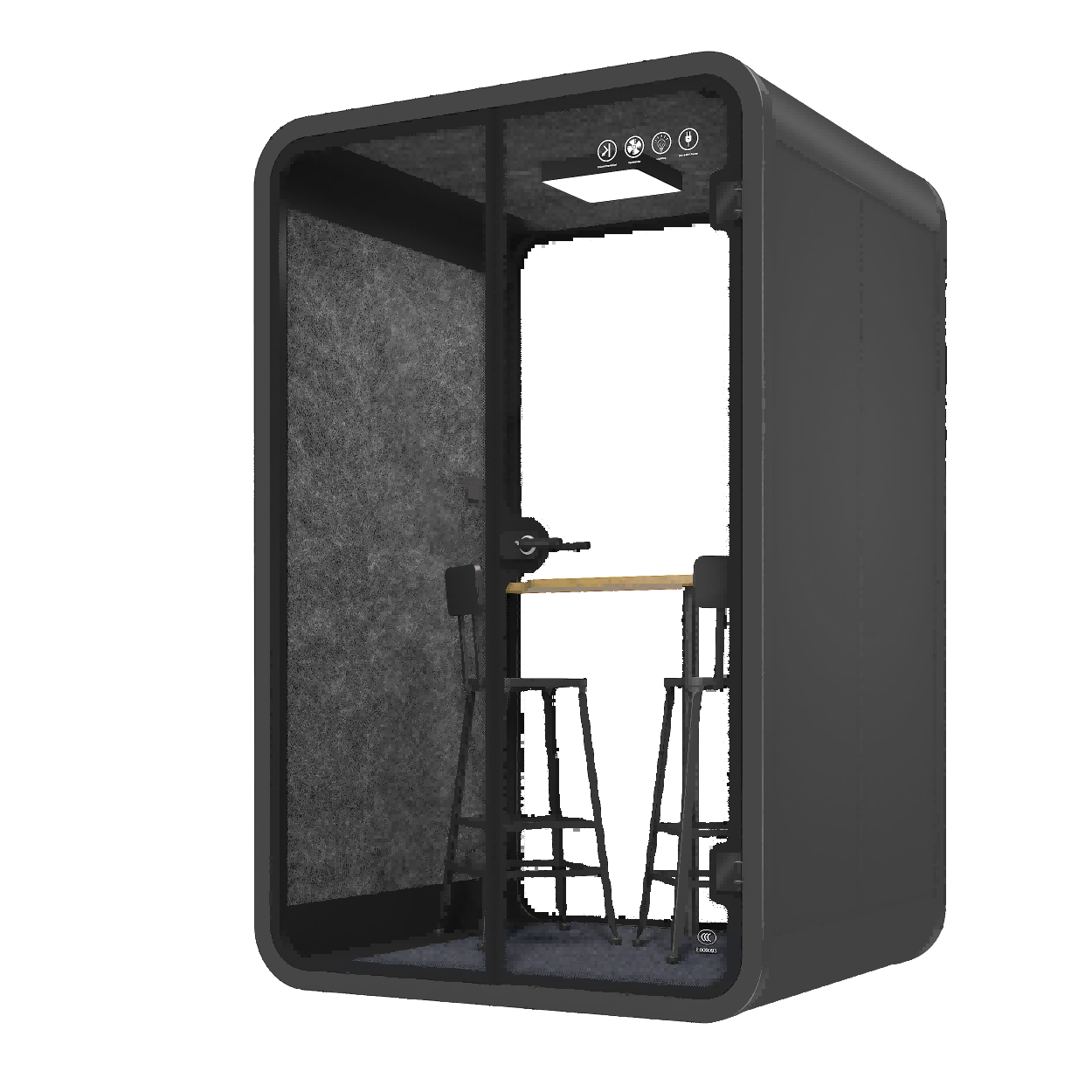  Multiple Color Two Person Pod Customized Quiet Space Office Pods Quick Assembly Design Manufactures