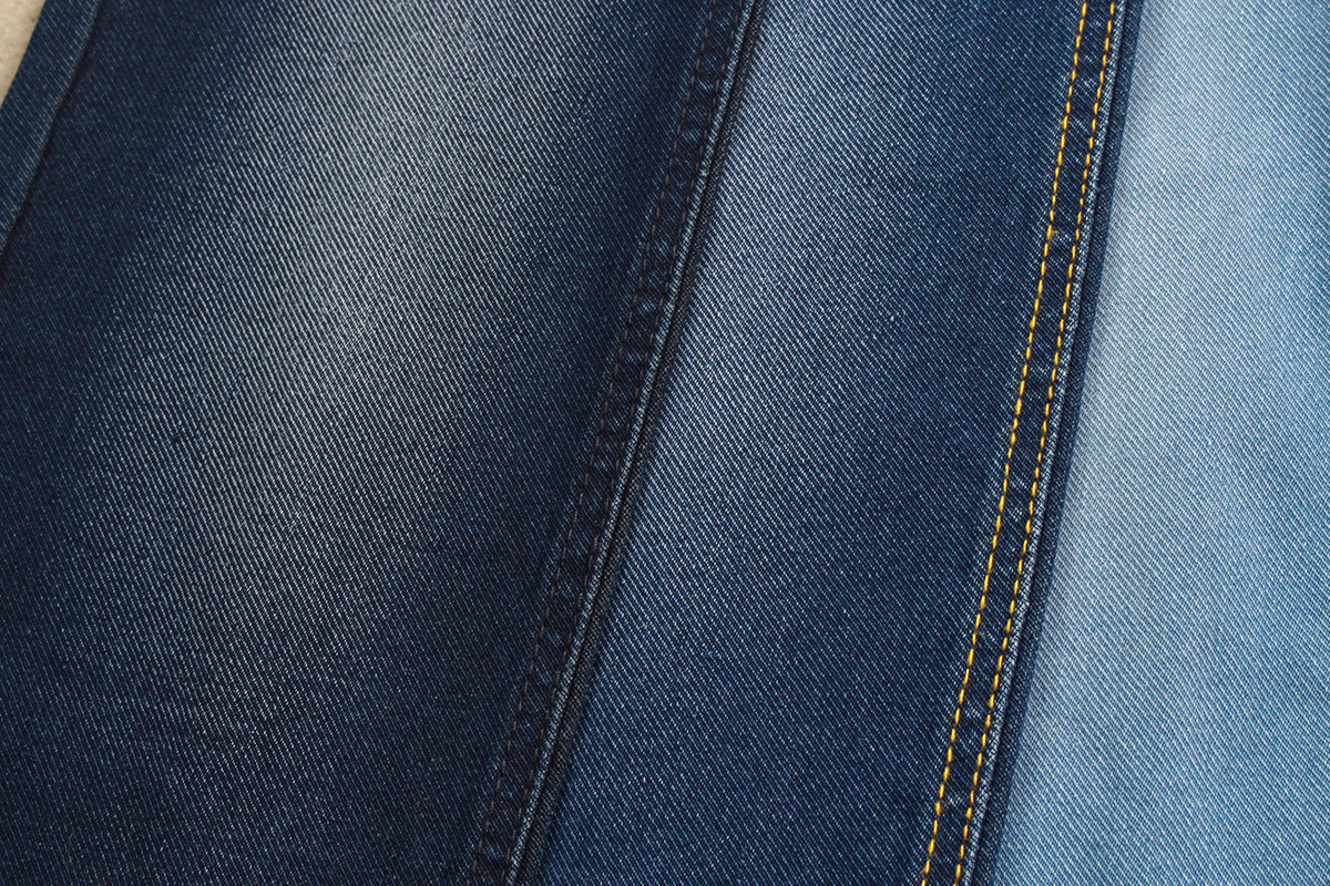 60cm 362Gsm Blue Denim Fabric For Jeans Jacket Special Weaving Denim Material