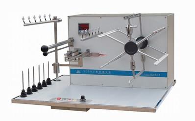 Electronic Textile Testing Equipment , Denier Wrap Reel Yarn Count Machine Yarn
