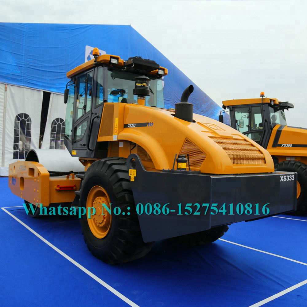 XCMG Road Construction Machinery Big 33T Sheepsfoot Roller Compactor XS333