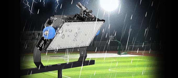 Shattered Resistant 2000W Marine Sport Lighting Stadium Light For Oil Field