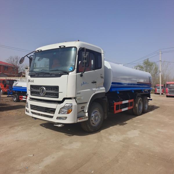 20 m3 245hp Second Hand Kinland Dongfeng 6x4 Sprinkler Water Tank Truck Used