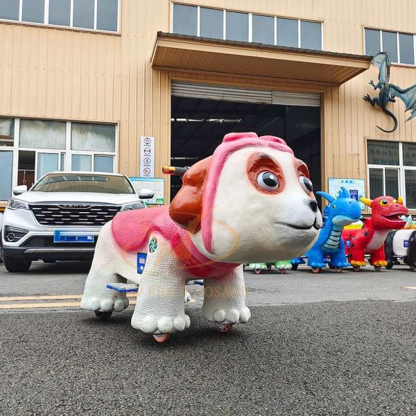 Children's Dinosaur Ride Coin Operated Animatronic Animal Dinosaur for Shopping