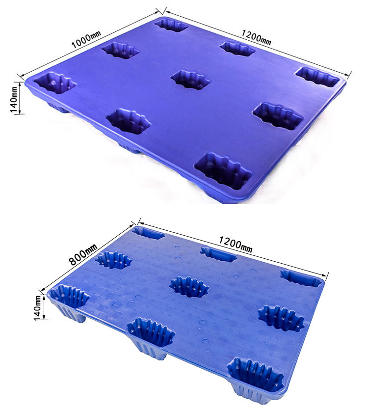 Lowest cost distribution 9 feet nestable industrial pallets light duty nestable plastic pallet
