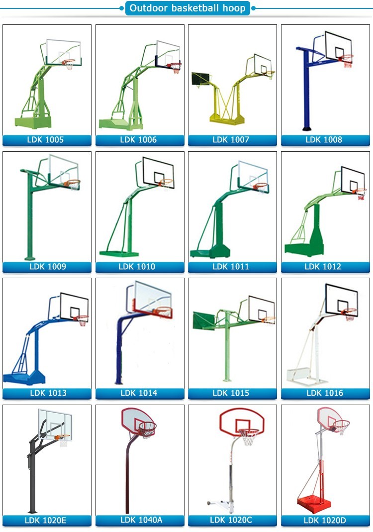 Supplier Hot Sale Professional Basketball Stand Electric Hydraulic Basketball Hoop