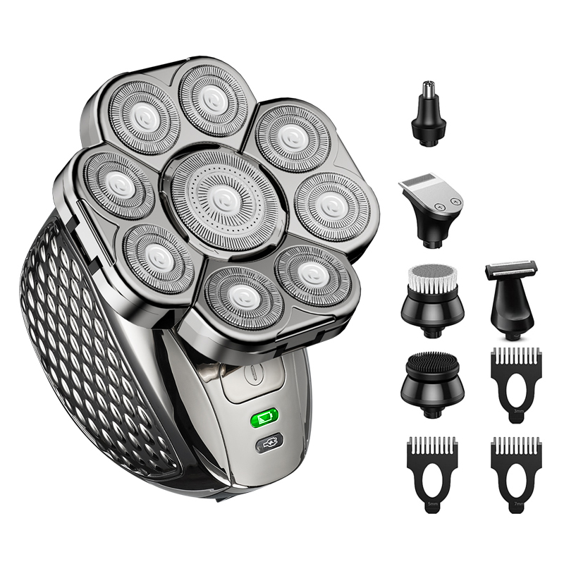 Electric Men Head Shaver IPX6 Waterproof Head Shaver Kit