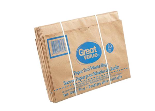 Private Sanitation Cleaning Kraft Large Brown Paper Bags Degraded Pollution -