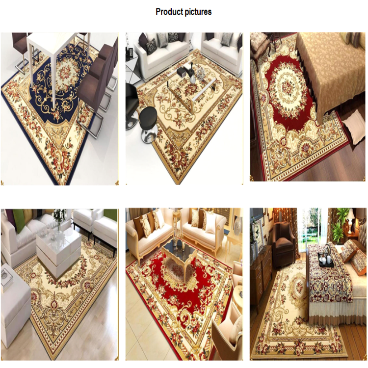 Embroider machine carved rectangular wilton persian pray rug