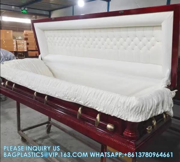 Wood Veneer MDF Caskets Cardboard Caskets European Coffins Cremation Caskets