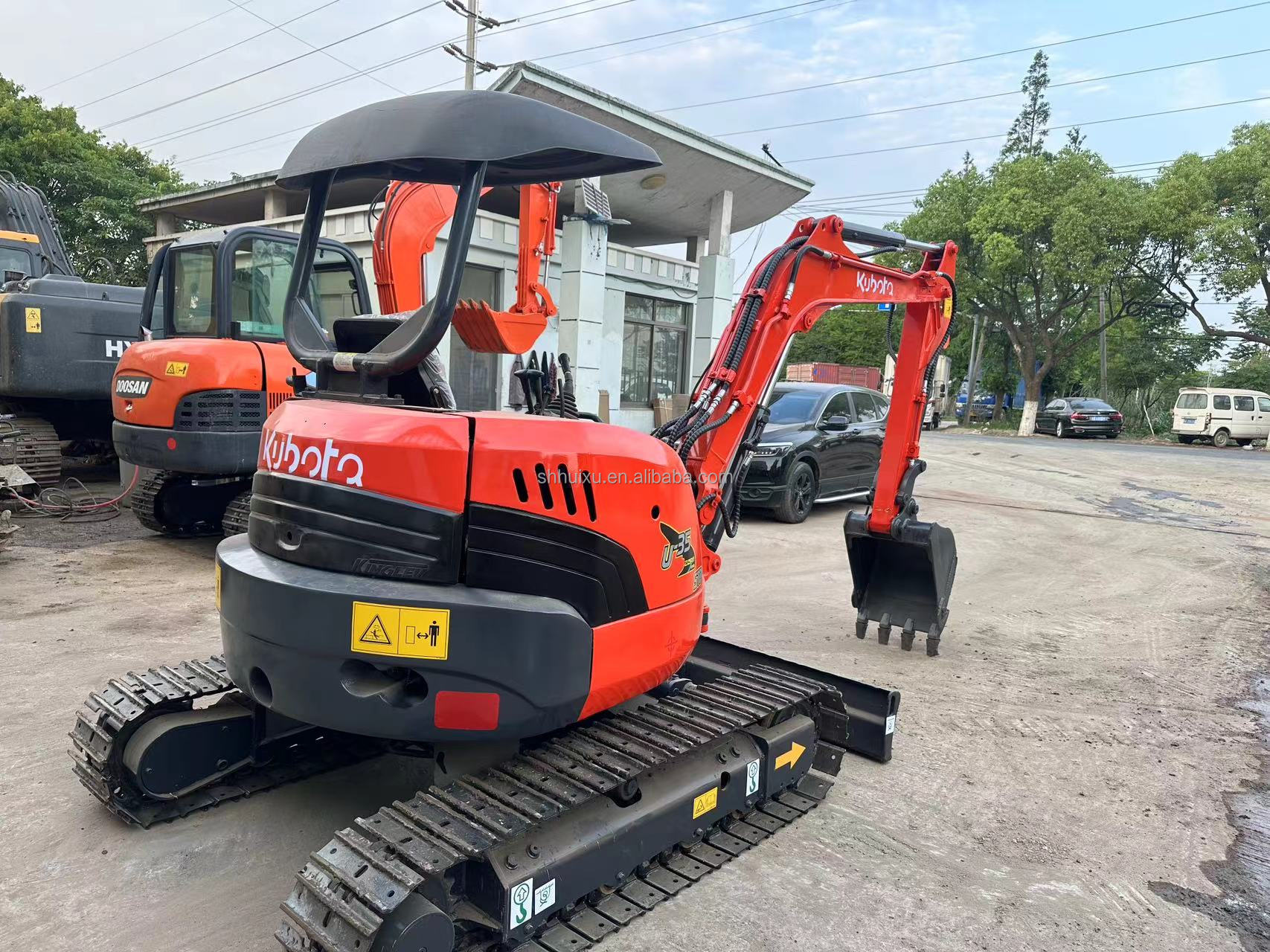 3.5 Ton Mini Used Kubota 35 Second Hand Mini Excavator Kubota U35