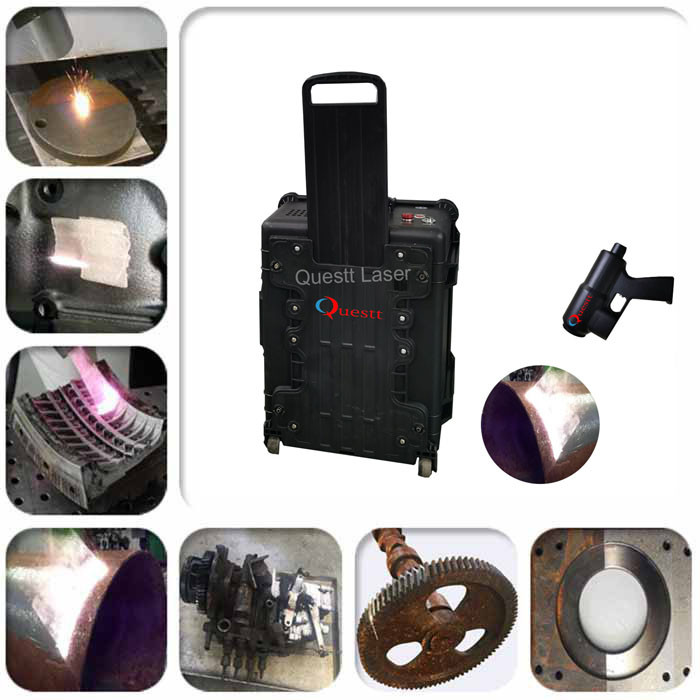 100W 200 Watts Rust Laser Cleaning Machine Handheld