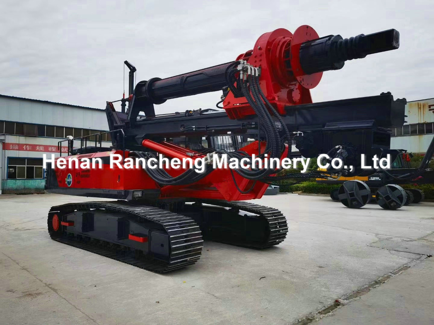 RCQ515M 45KN.M Power Head Torque Hydraulic Small Rotary Drilling Machine